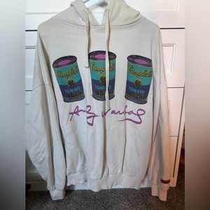 Pull and bear andy warhol sweatshirt